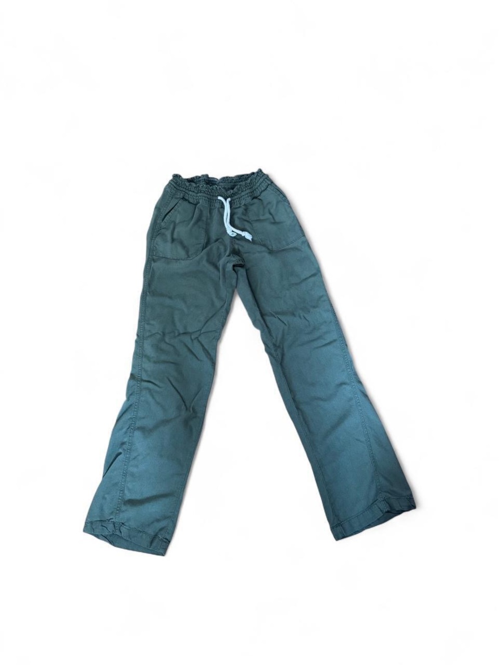 NWOT Cali 1850 Olive Green Linen Pants